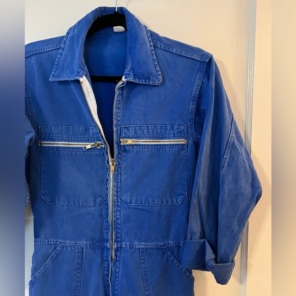 Vintage Reworked French Workwear Coveralls